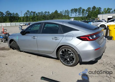 2025 Honda Civic Sport из США, поврежденный, VIN 19XFL2H89SE013587